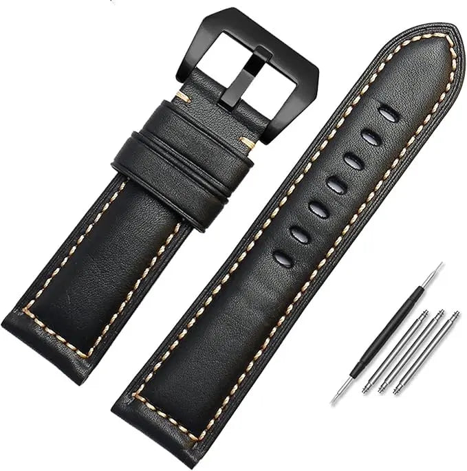 Bracelet en cuir noir, Panerai - Chrono122