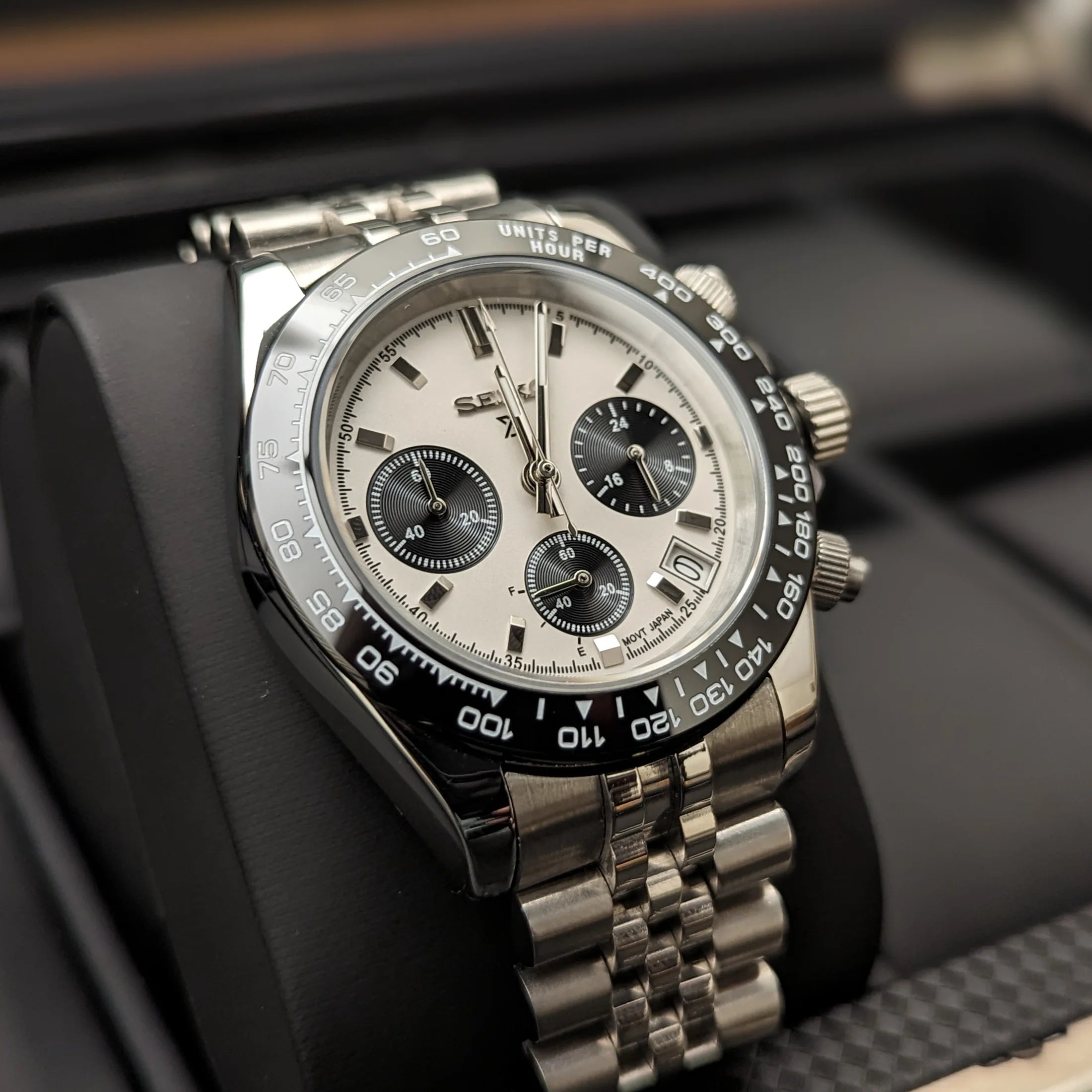 Seiko-Mod Panda - Chrono122