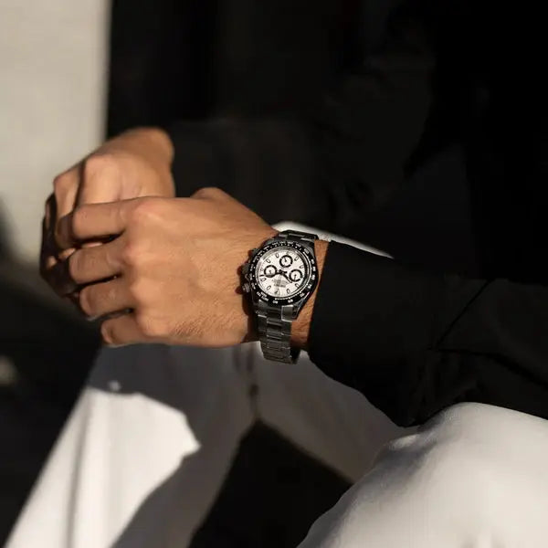 Seiko-Mod Daytona Panda, black & white - Chrono122