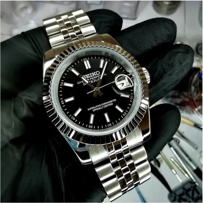 Seiko-mod Datejust - Chrono122