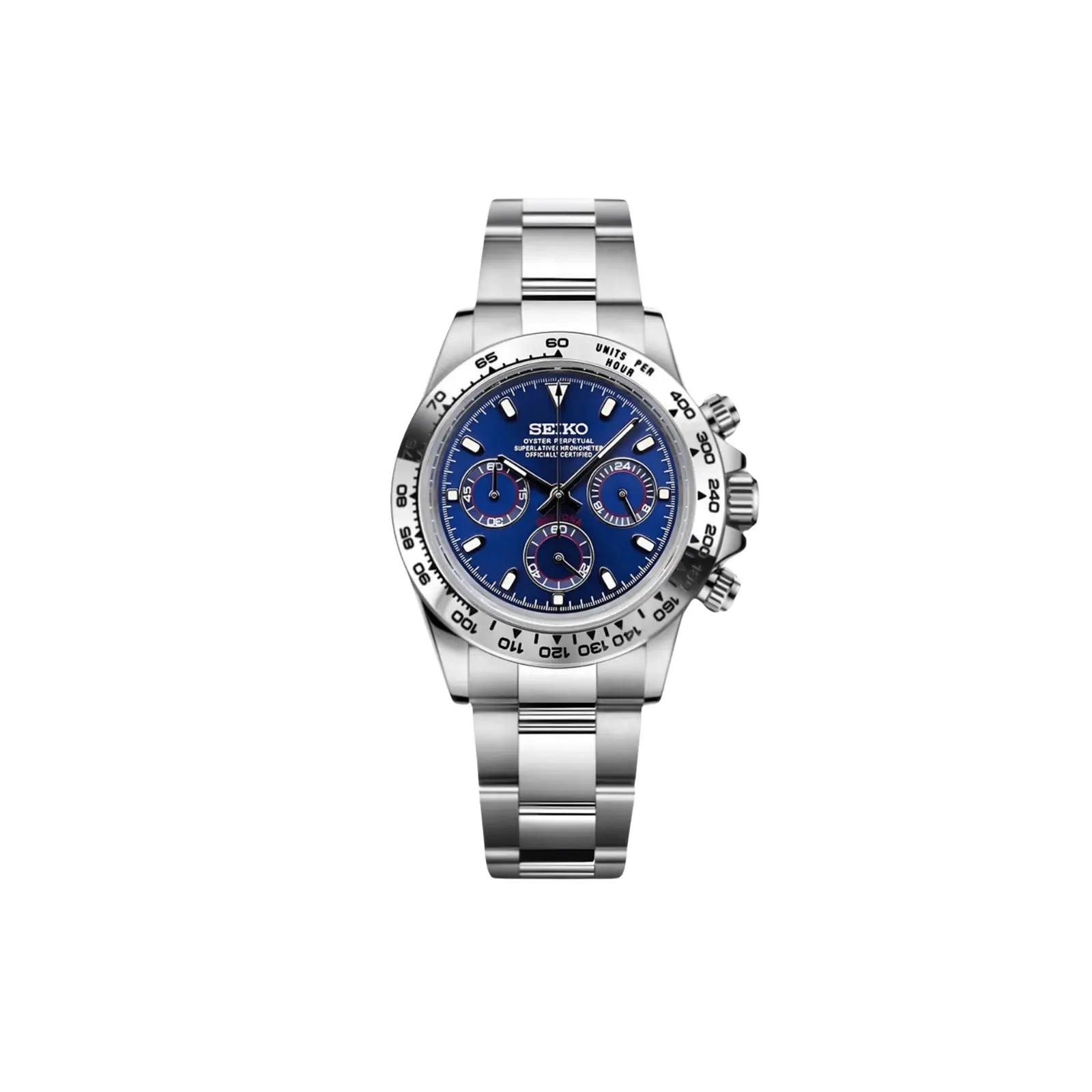 Seiko Mod Blue Daytona — Chrono122