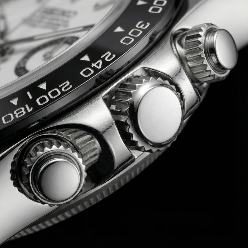 Seiko Mod Daytona Panda, black & white - Chrono122