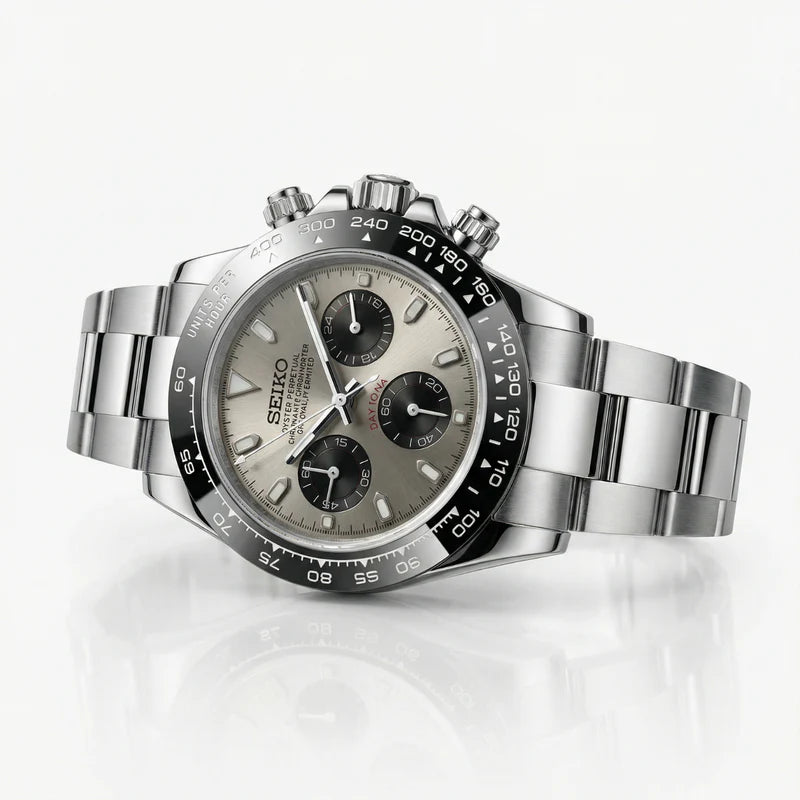 Seiko mod Daytona Champagne&nbsp; - Chrono122
