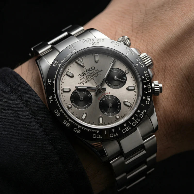 Seiko mod Daytona Champagne&nbsp; - Chrono122