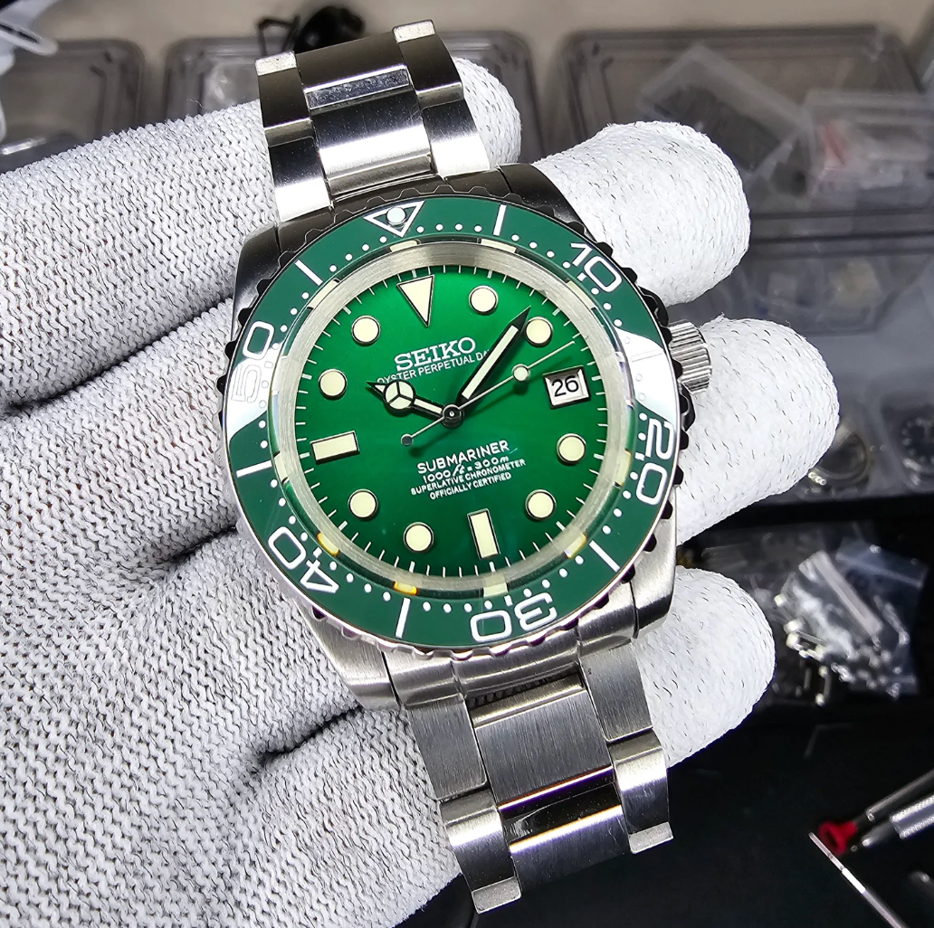 Seiko Submariner Green