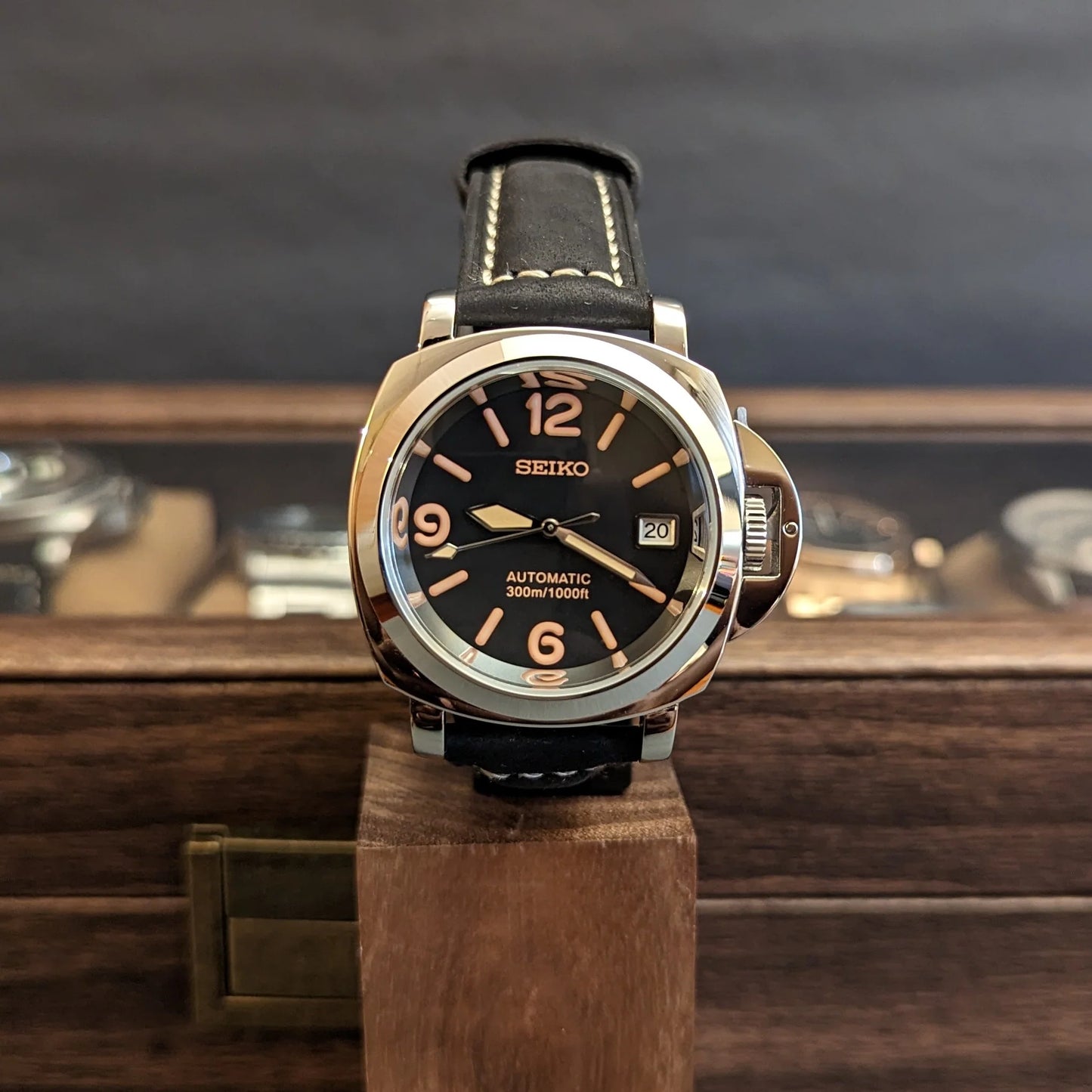 Seiko mod Panerai classic luminor