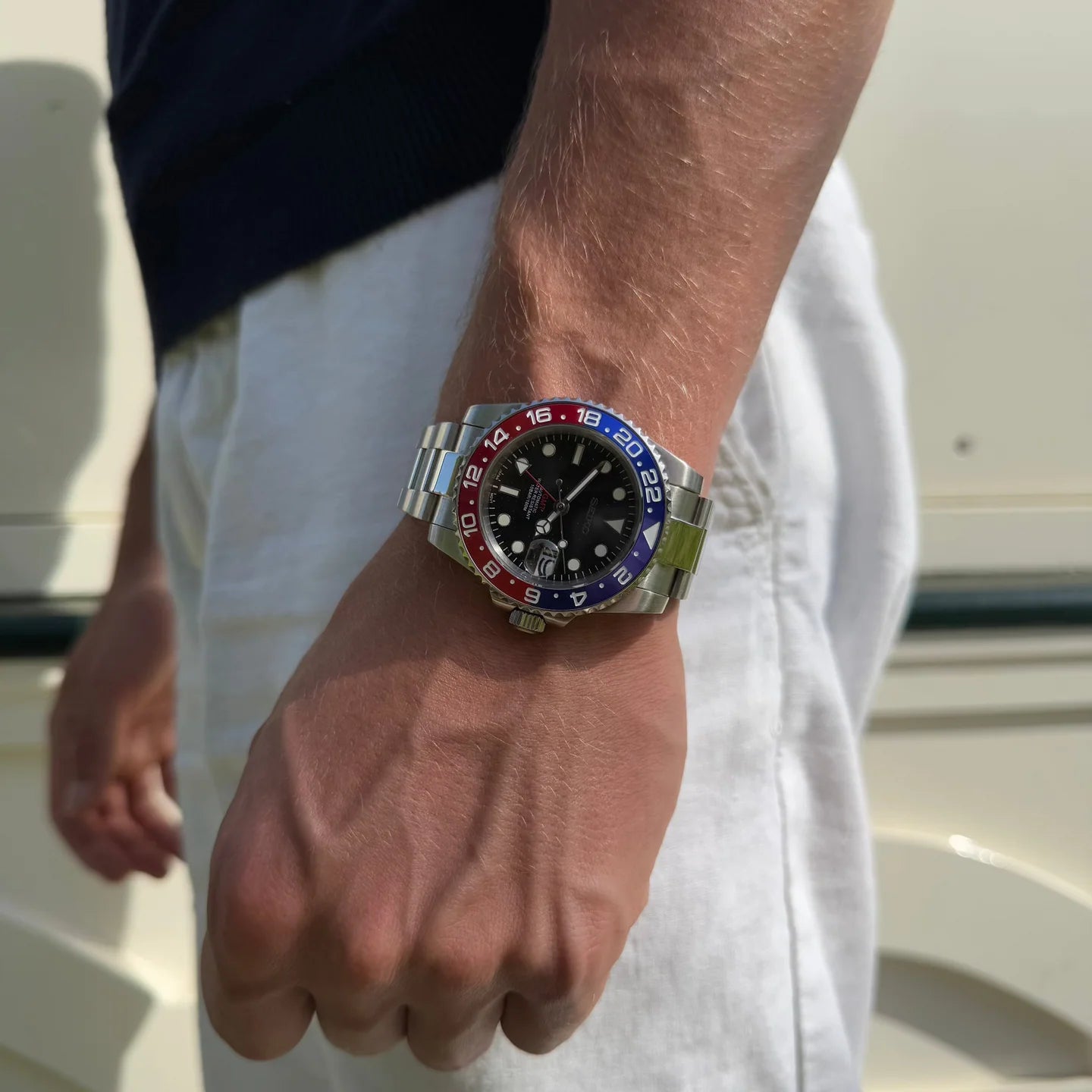 Seiko-mod GMT Master 41 - Pepsi