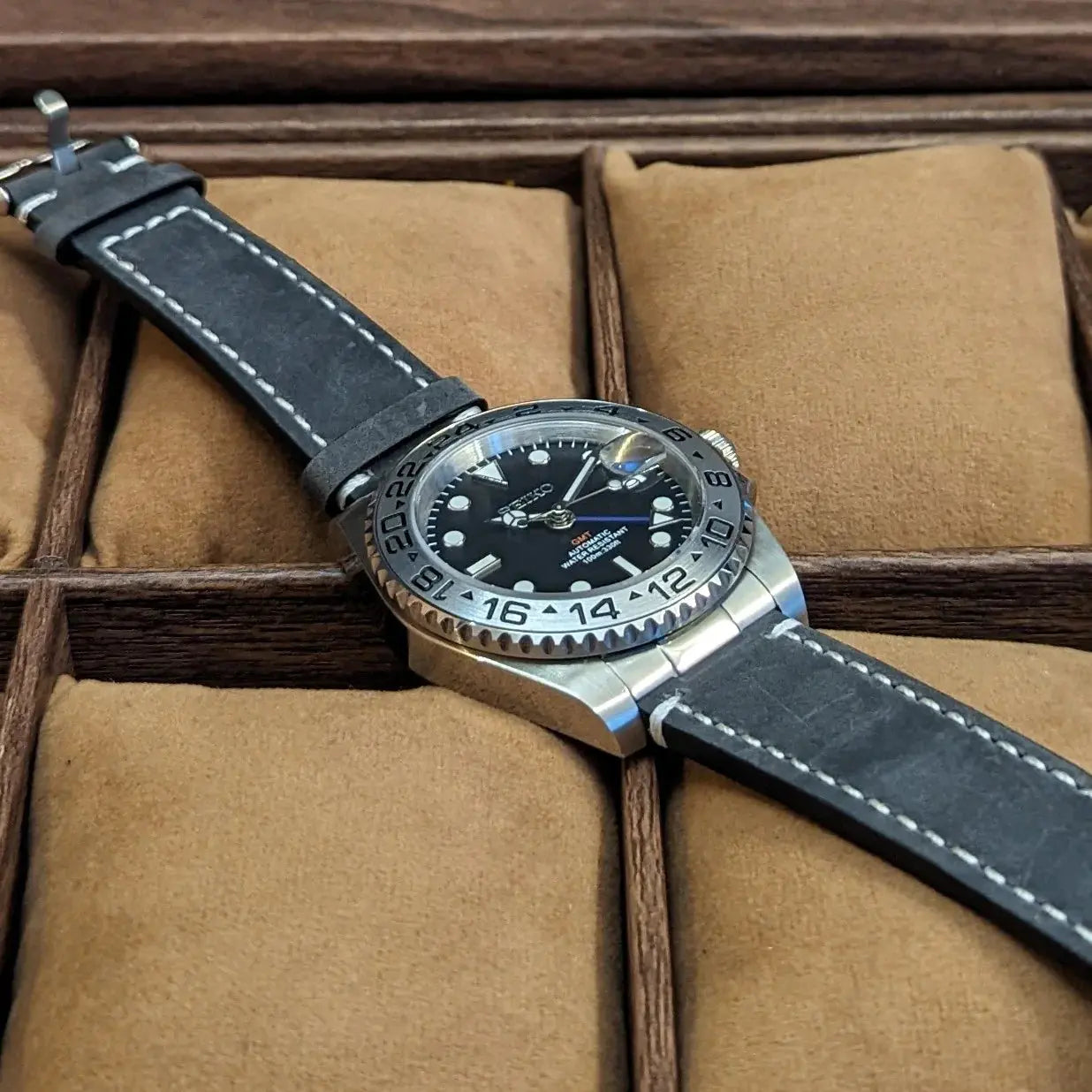 Seiko GMT Master-ii Stealth Mod Chrono122